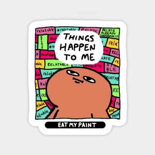 Relatable, but in colour Sticker